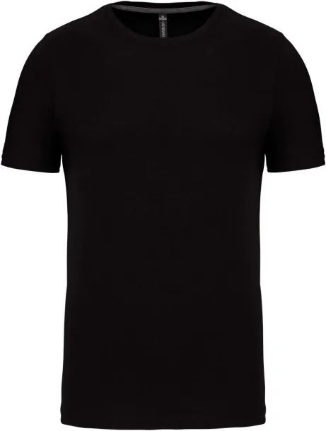  SHORT-SLEEVED CREW NECK T-SHIRT - Kariban Black