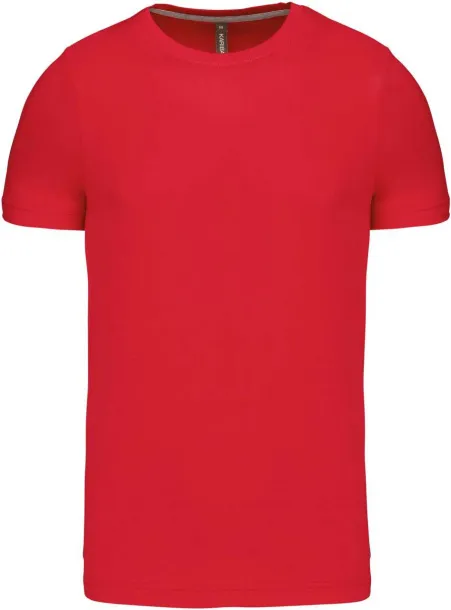  SHORT-SLEEVED CREW NECK T-SHIRT - Kariban Red