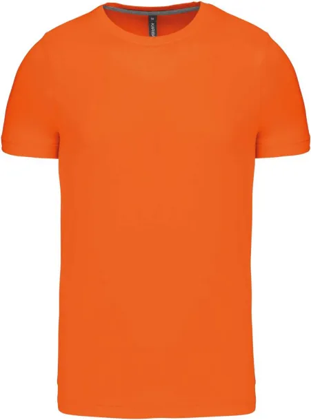  SHORT-SLEEVED CREW NECK T-SHIRT - Kariban Orange