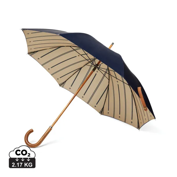  VINGA Bosler AWARE™ recycled pet 23" umbrella - Vinga navy 