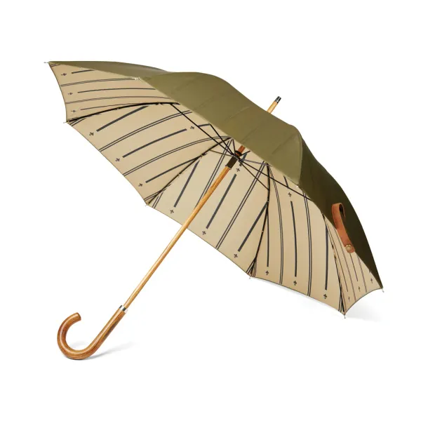  VINGA Bosler AWARE™ recycled pet 23" umbrella - Vinga Green 