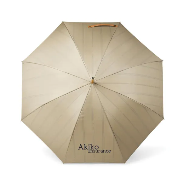  VINGA Bosler AWARE™ recycled pet 23" umbrella - Vinga brown 