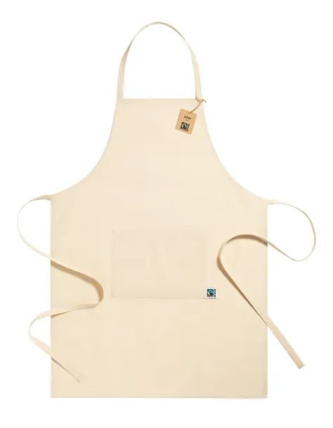 Zowi fairtrade apron Natural