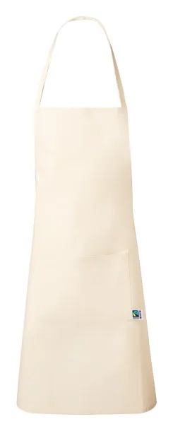 Zowi fairtrade apron Natural