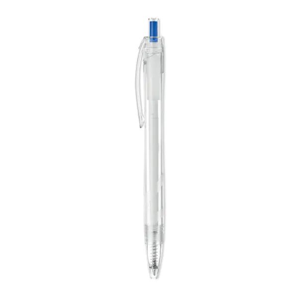 RPET PEN push ball Blue