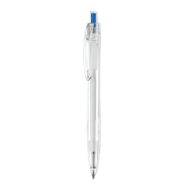 RPET PEN push ball Blue