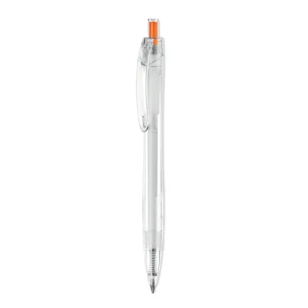 RPET PEN push ball Orange