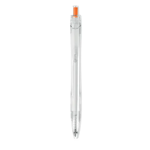 RPET PEN push ball Orange