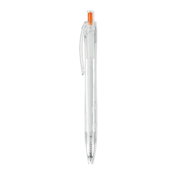 RPET PEN push ball Orange