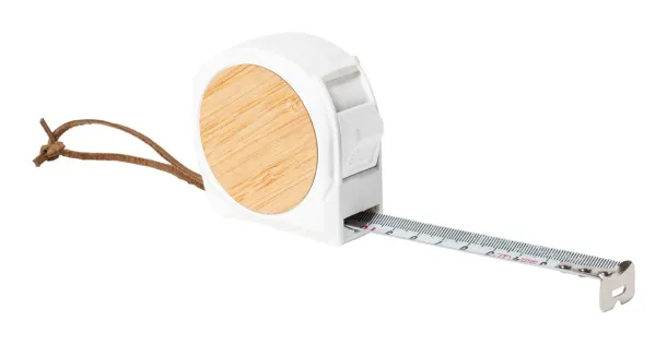 Hermy 5M tape measure White Natural