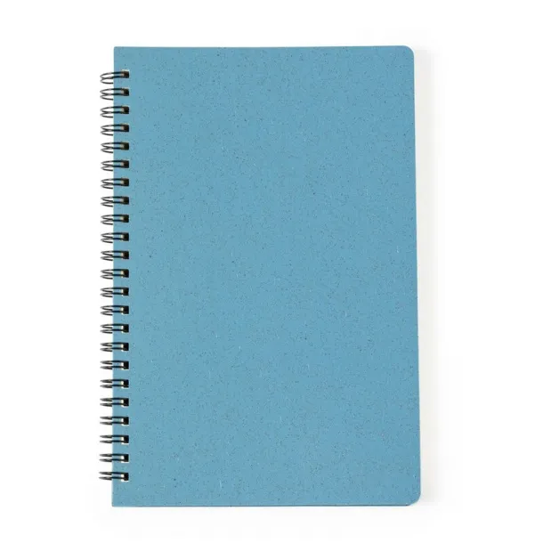  Wheat straw notebook approx. A5 blue