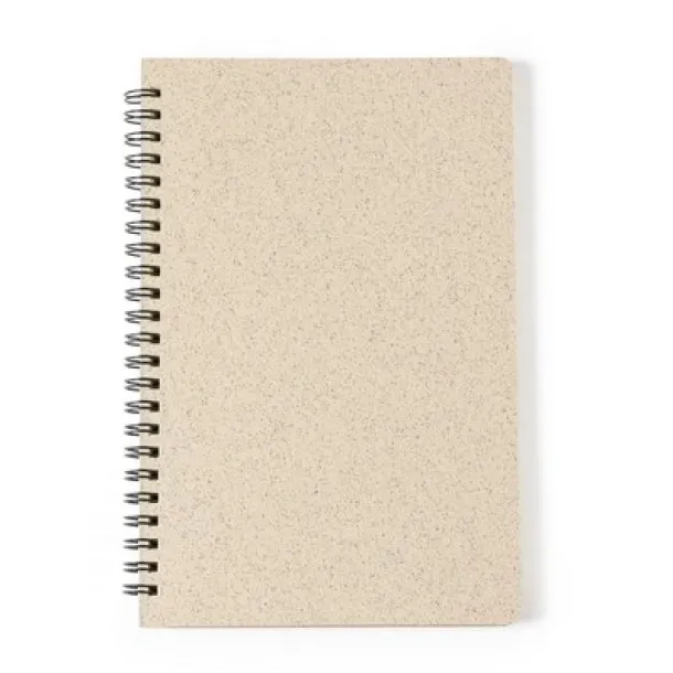  Wheat straw notebook approx. A5 neutral