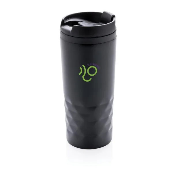 Geometric šalica, 300 ml - XD Collection Crna