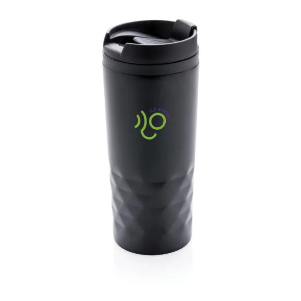  Geometric šalica, 300 ml - XD Collection Crna
