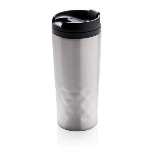  Geometric šalica, 300 ml - XD Collection Srebrna