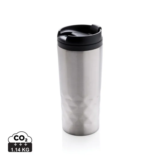  Geometric šalica, 300 ml - XD Collection Srebrna