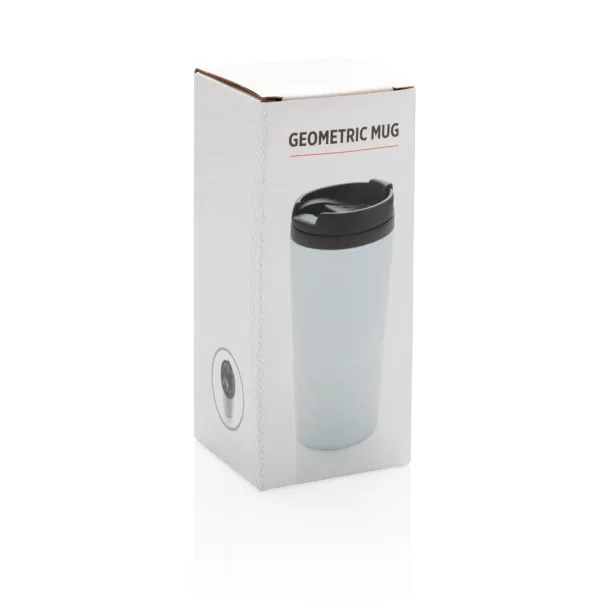  Geometric šalica, 300 ml - XD Collection Bijela