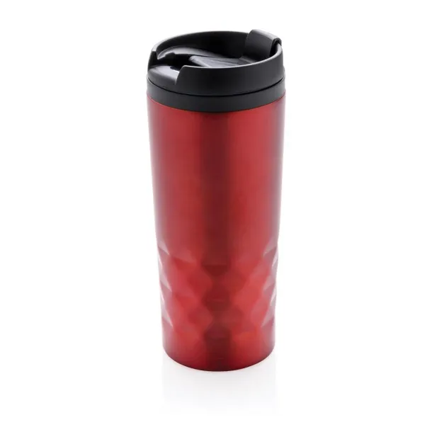  Geometric šalica, 300 ml - XD Collection Crvena