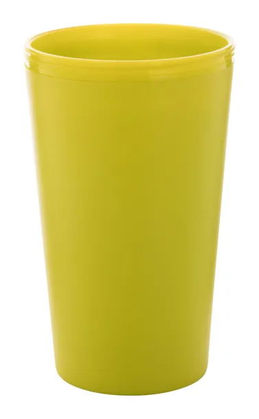 CreaCup customisable thermo mug Lime green