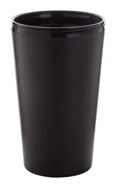 CreaCup personalizirana termo šalica, 400 ml Crna