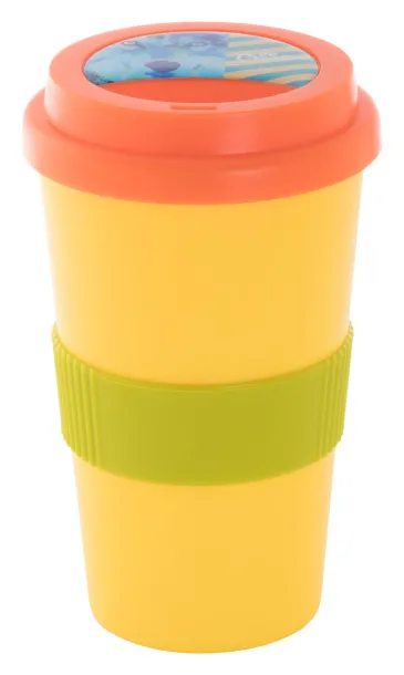 CreaCup customisable thermo mug Yellow