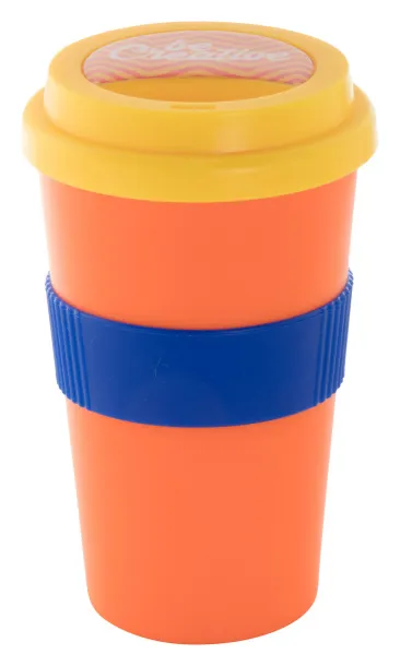 CreaCup customisable thermo mug Orange