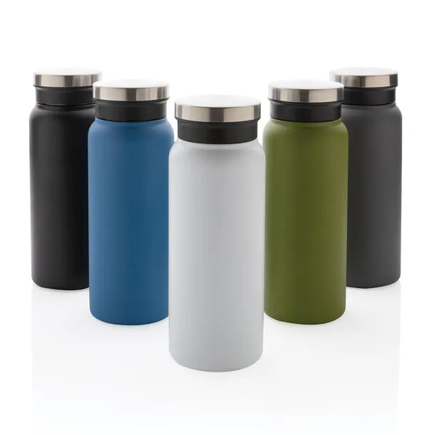  RCS Recycled stainless steel vacuum bottle 600ML - XD Collection Black Black