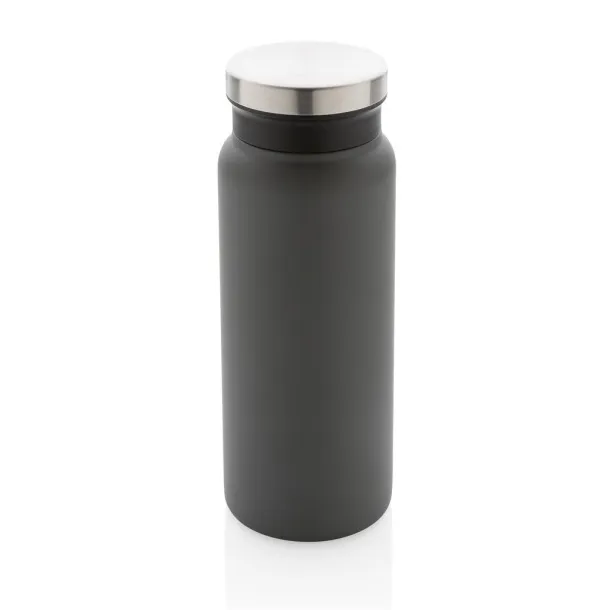  RCS Recycled stainless steel vacuum bottle 600ML - XD Collection Anthracite 