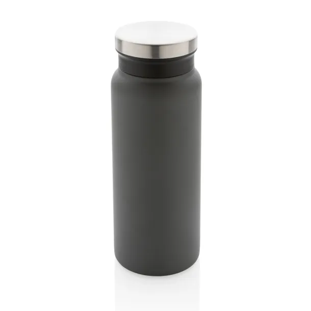  RCS Recycled stainless steel vacuum bottle 600ML - XD Collection Anthracite 