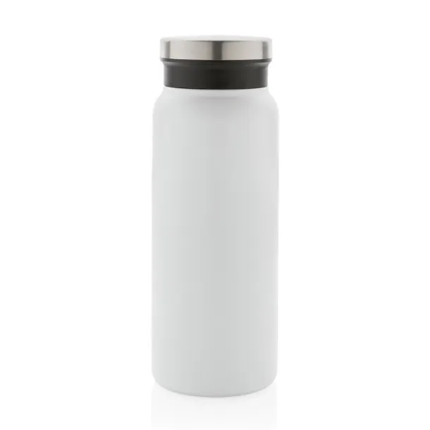  RCS Recycled stainless steel vacuum bottle 600ML - XD Collection White 