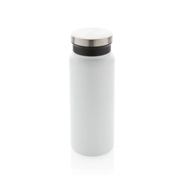  RCS Recycled stainless steel vacuum bottle 600ML - XD Collection White 