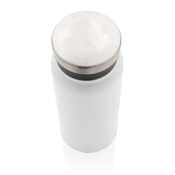  RCS Recycled stainless steel vacuum bottle 600ML - XD Collection White 