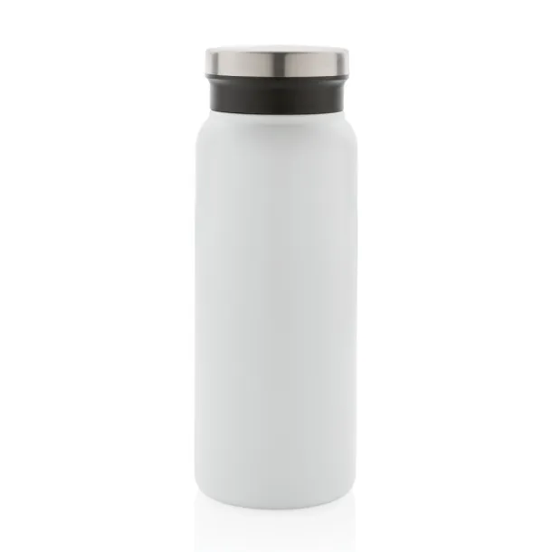  RCS Recycled stainless steel vacuum bottle 600ML - XD Collection White 