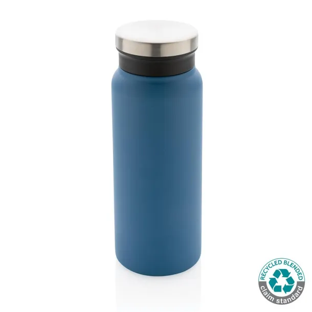  RCS Recycled stainless steel vacuum bottle 600ML - XD Collection blue 