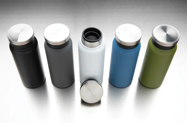  RCS Recycled stainless steel vacuum bottle 600ML - XD Collection Plava