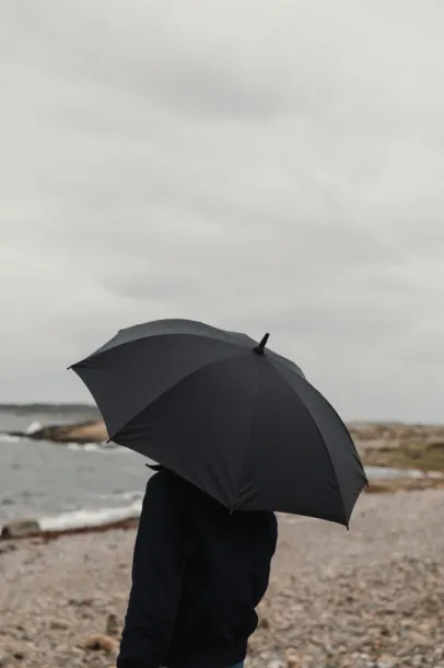  VINGA Baltimore AWARE™ RPET 23" umbrella - Vinga Crna