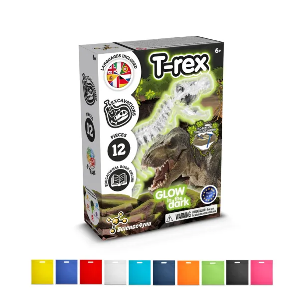 Fossil Excavation Kit IV Educational game supplied with a non-woven gift bag (80 g/m²)