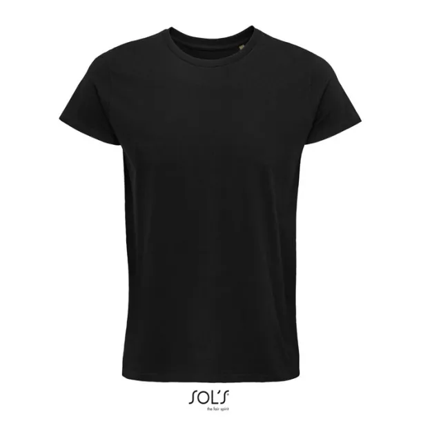 CRUSADER MEN TSHIRT-150g deep black