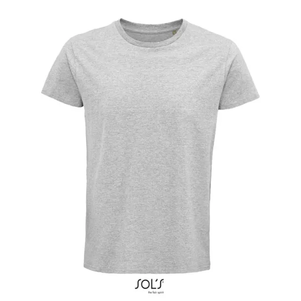 CRUSADER MEN TSHIRT-150g Grey Melange