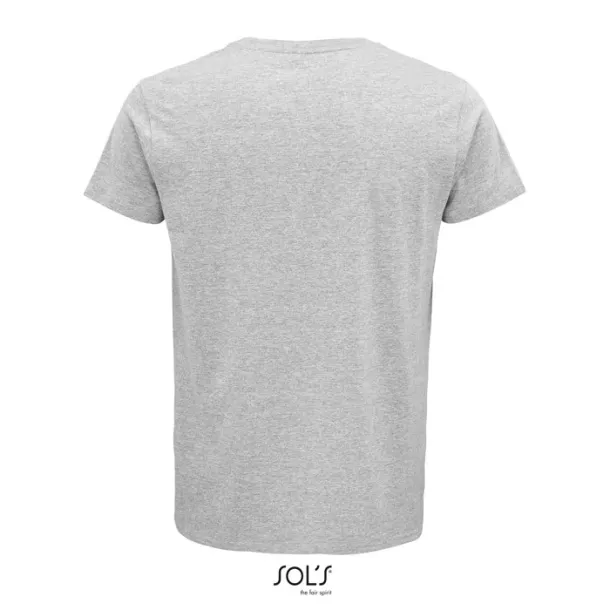 CRUSADER MEN TSHIRT-150g Grey Melange