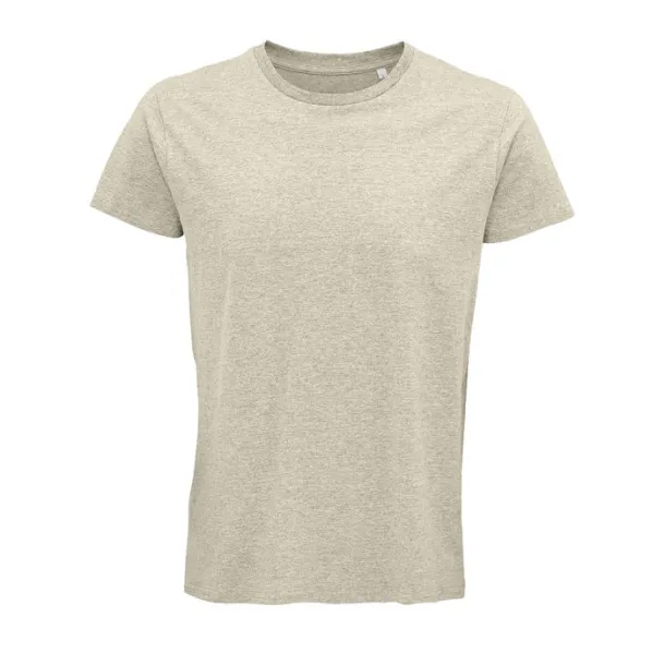 CRUSADER MEN TSHIRT-150g heather beige