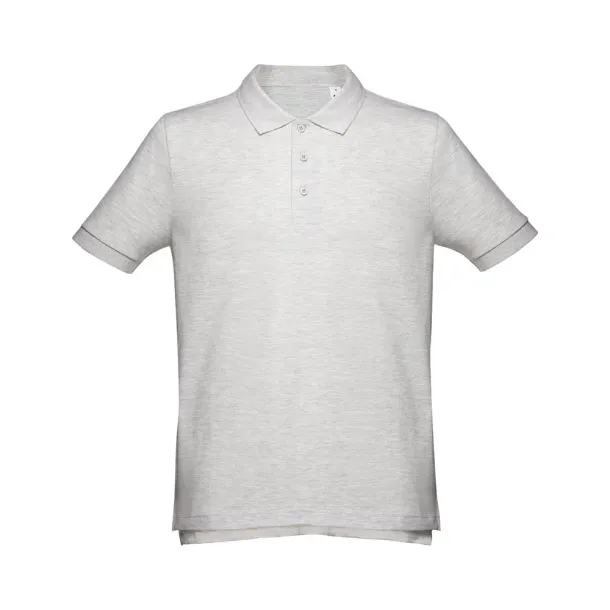 ADAM Men's polo shirt Melange white