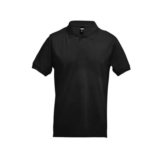 ADAM muška polo majica, 195 g/m² Crna