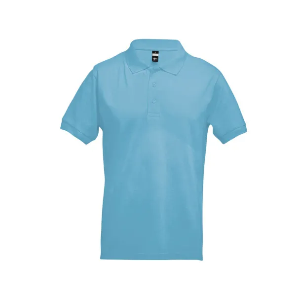 ADAM Men's polo shirt Light blue