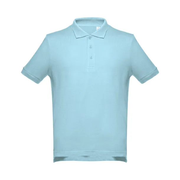 ADAM Men's polo shirt Light blue