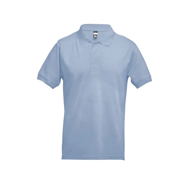 ADAM Men's polo shirt Pastel blue