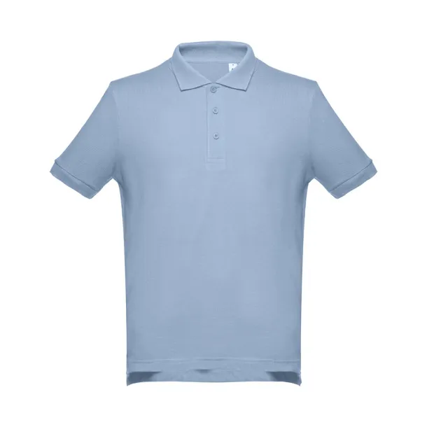 ADAM Men's polo shirt Pastel blue