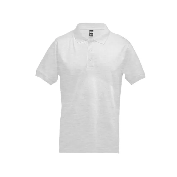 ADAM Men's polo shirt Melange white