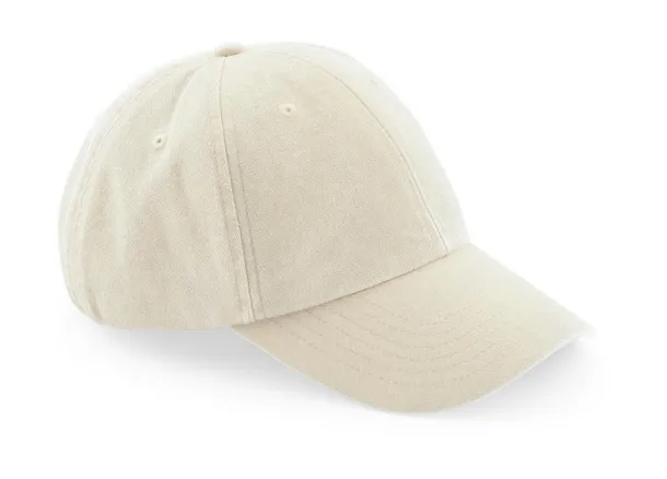  Low Profile Vintage Cap - Beechfield Vintage Sand