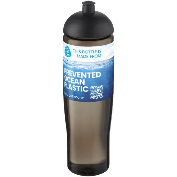 H2O Active® Eco Tempo 700 ml dome lid sport bottle Solid black Charcoal